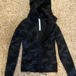 Lululemon Camo Scuba Zip-up Jacket